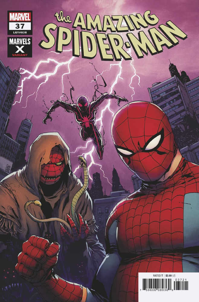 Amazing Spider-Man (2018) #37 Camuncoli Marvels X Variant 2099