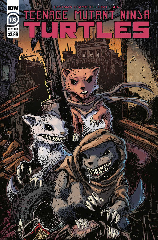 Teenage Mutant Ninja Turtles (2011) #103 Cover B Eastman <BINS> <OFC>