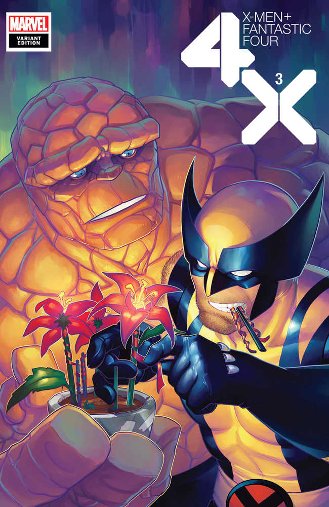 X-Men Fantastic Four (2020) #3 (Of 4) Hetrick Flower Variant <BINS>