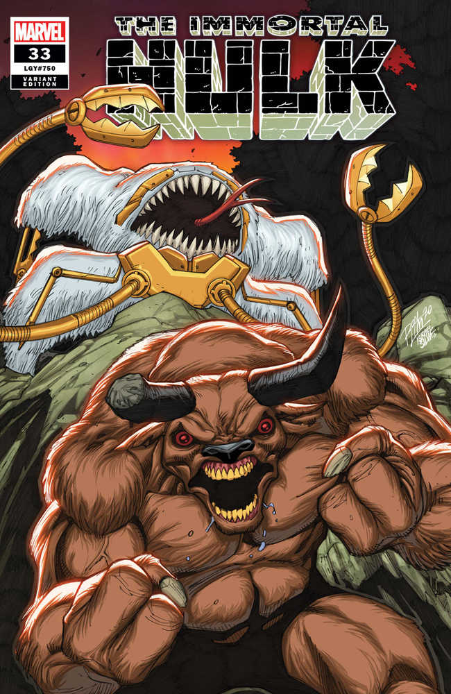 Immortal Hulk #33 Ron Lim Variant <BINS>