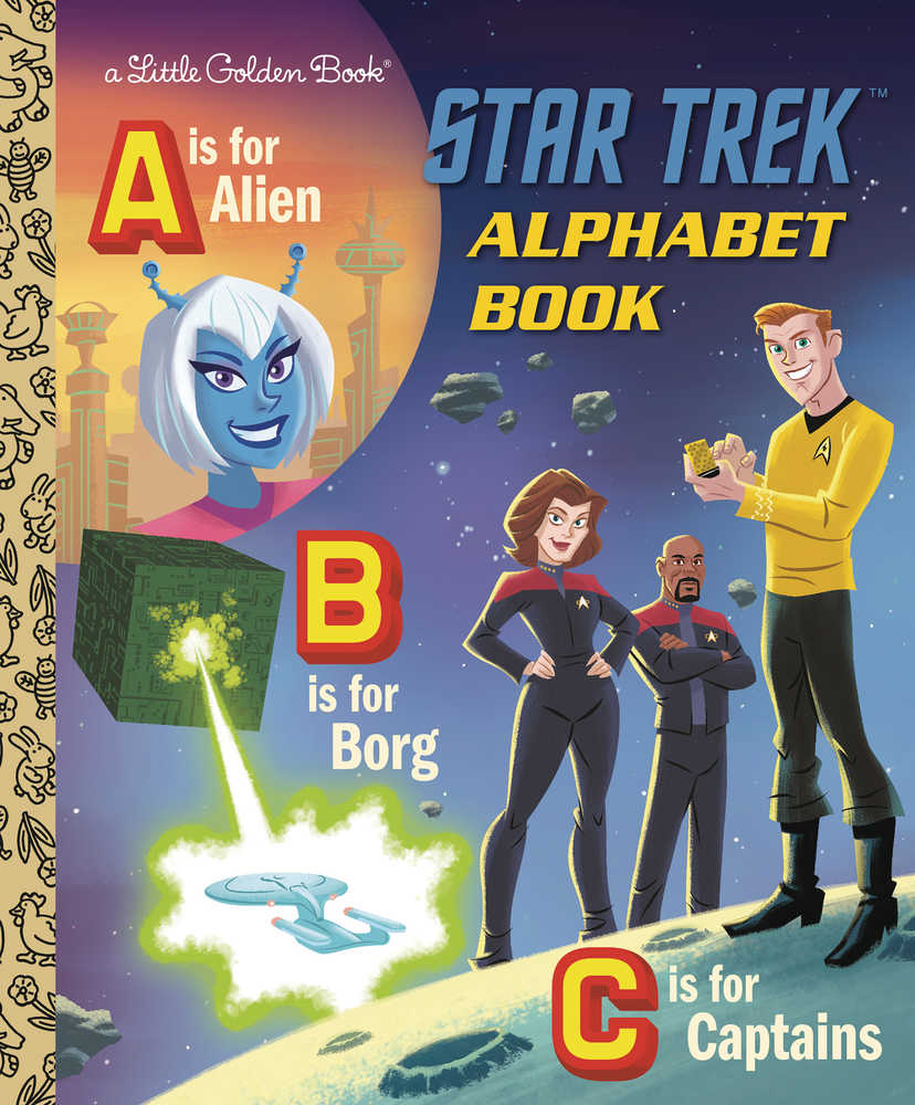 Star Trek Alphabet Book Little Golden Book