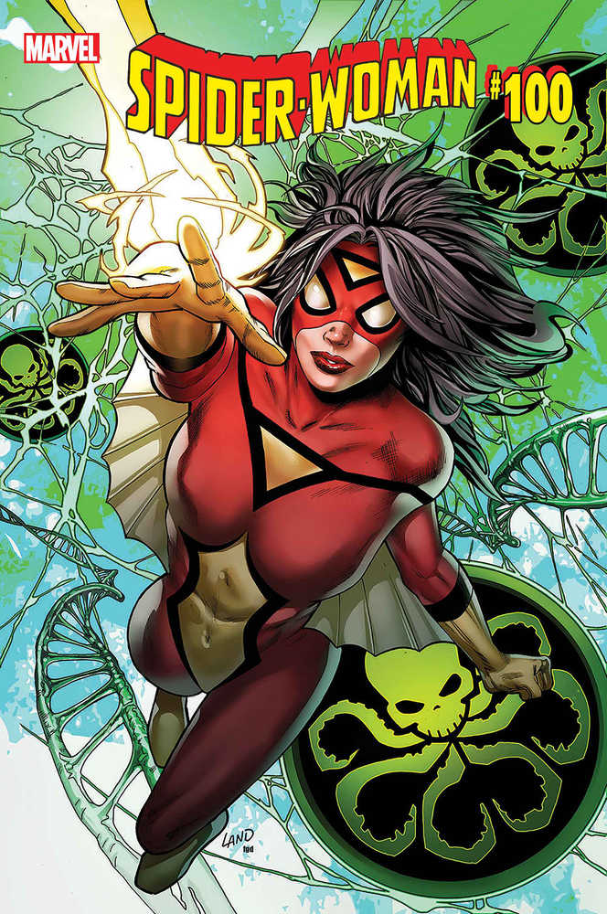 Spider-Woman (2020) #5 Greg Land Cover <BIB21>