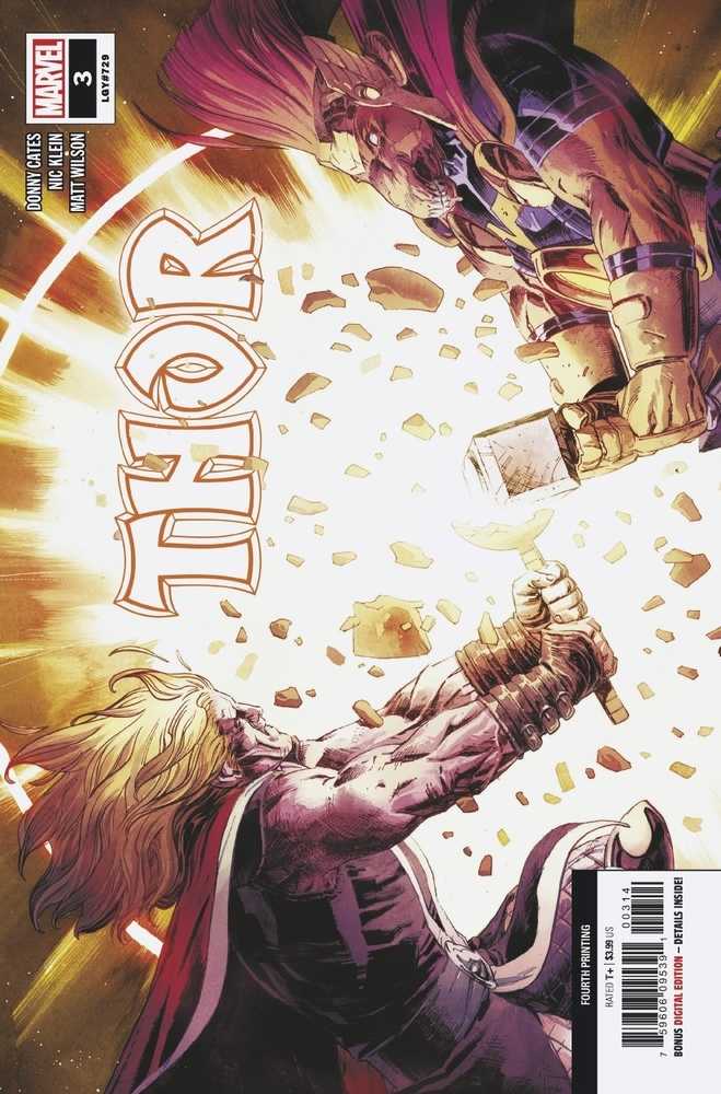 Thor (2020) #3 Variant (4th Print) Klein Edition <BINS>