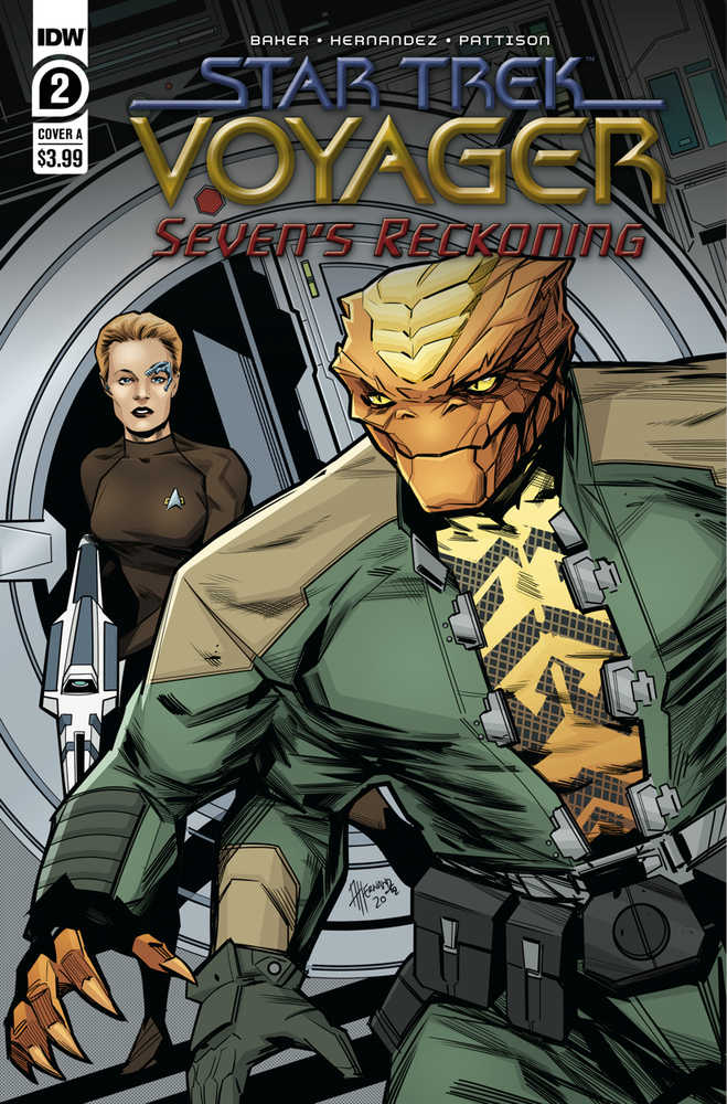 Star Trek Voyager Sevens Reckoning #2 (Of 4) Cover A  Hernande