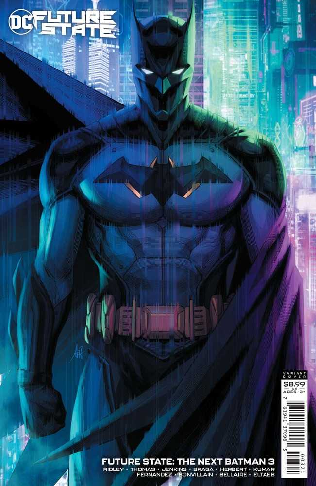 Future State The Next Batman #3 (Of 4) Cover B Stanley Artgerm Lau Card Stock Variant <BINS> <YS16>