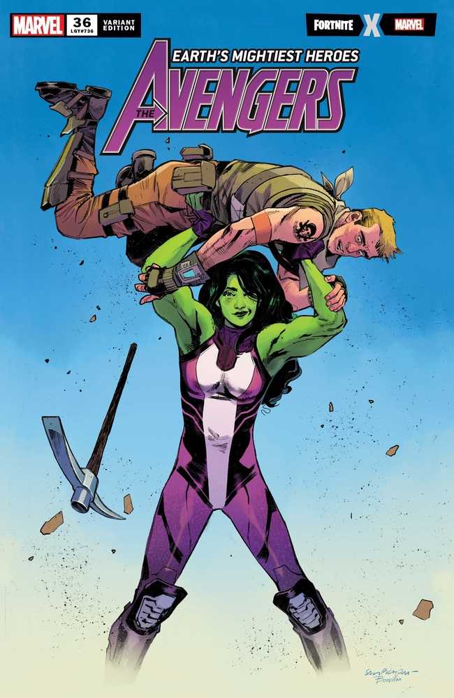 Avengers (2018) #36 Pichelli Fortnite Variant