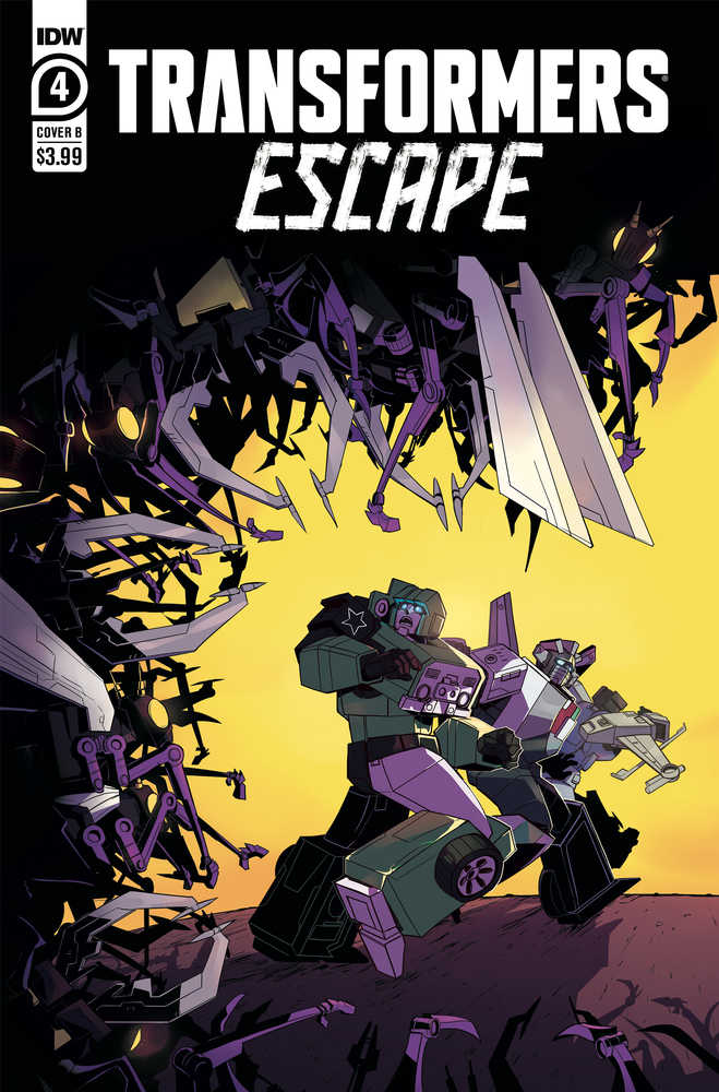 Transformers Escape #4 (Of 5) Cover B Herzplatter <BINS>