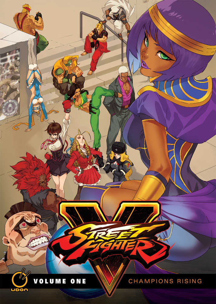 Street Fighter V Hardcover Volume 01 Champions Rising