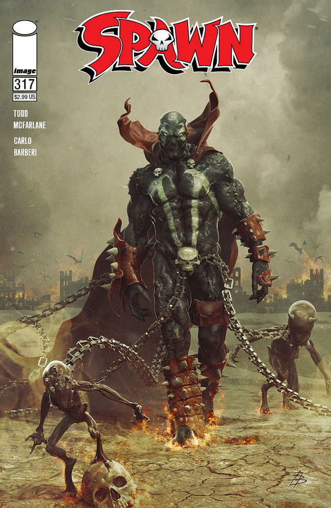 Spawn #317 Cover A Barends