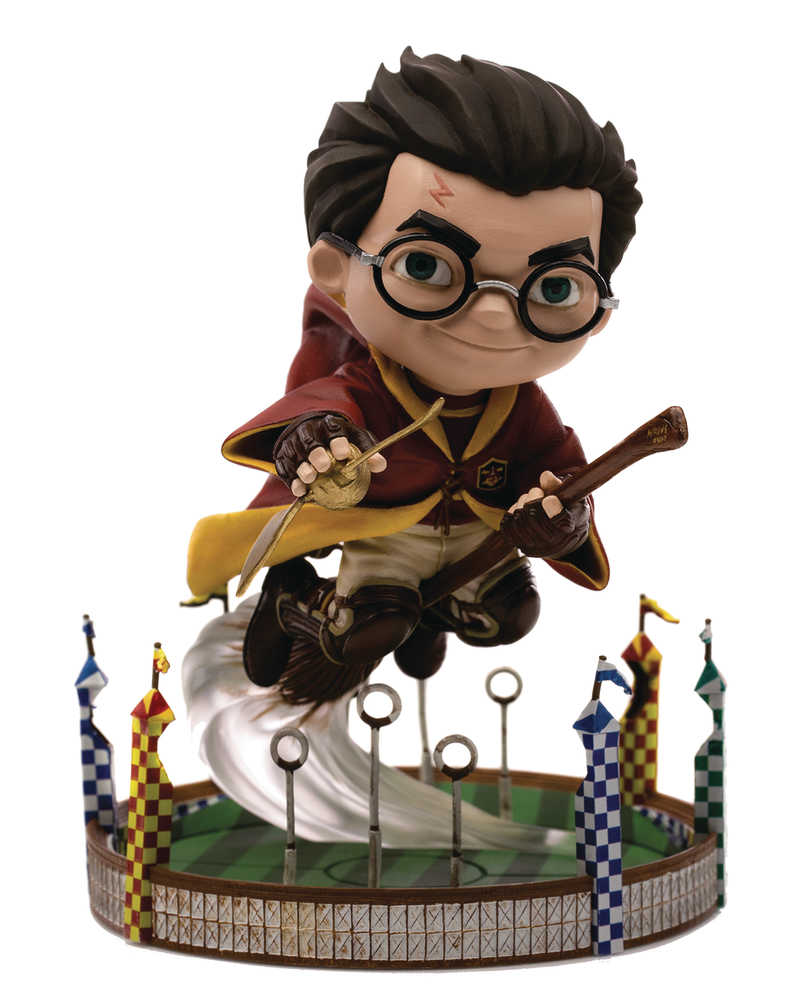 Minico Harry Potter Harry Quidditch Match Vinyl Statue