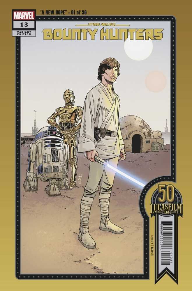 Star Wars Bounty Hunters #13 Sprouse Lucasfilm 50th Variant <BIB21>