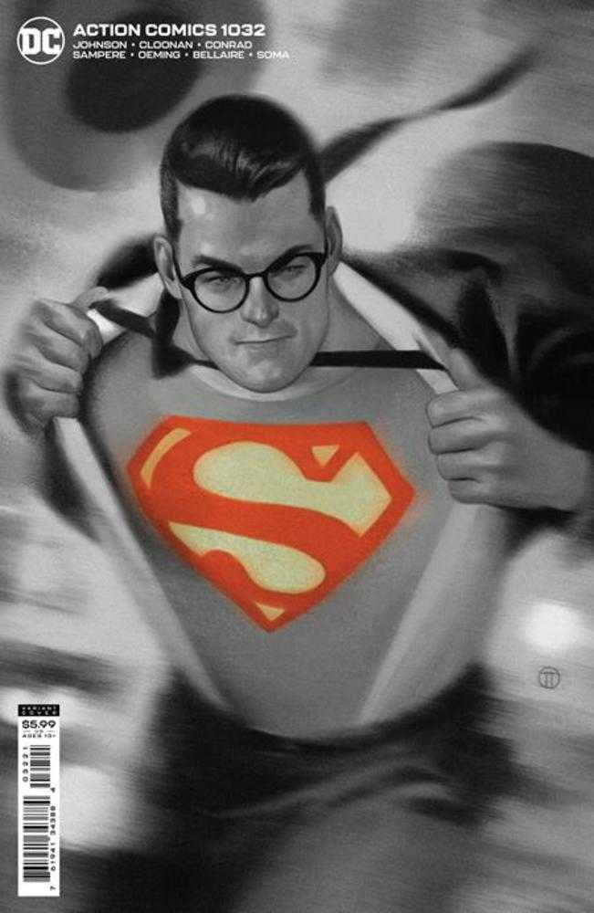 Action Comics #1032 Cover B Julian Totino Tedesco Card Stock Variant <BINS>