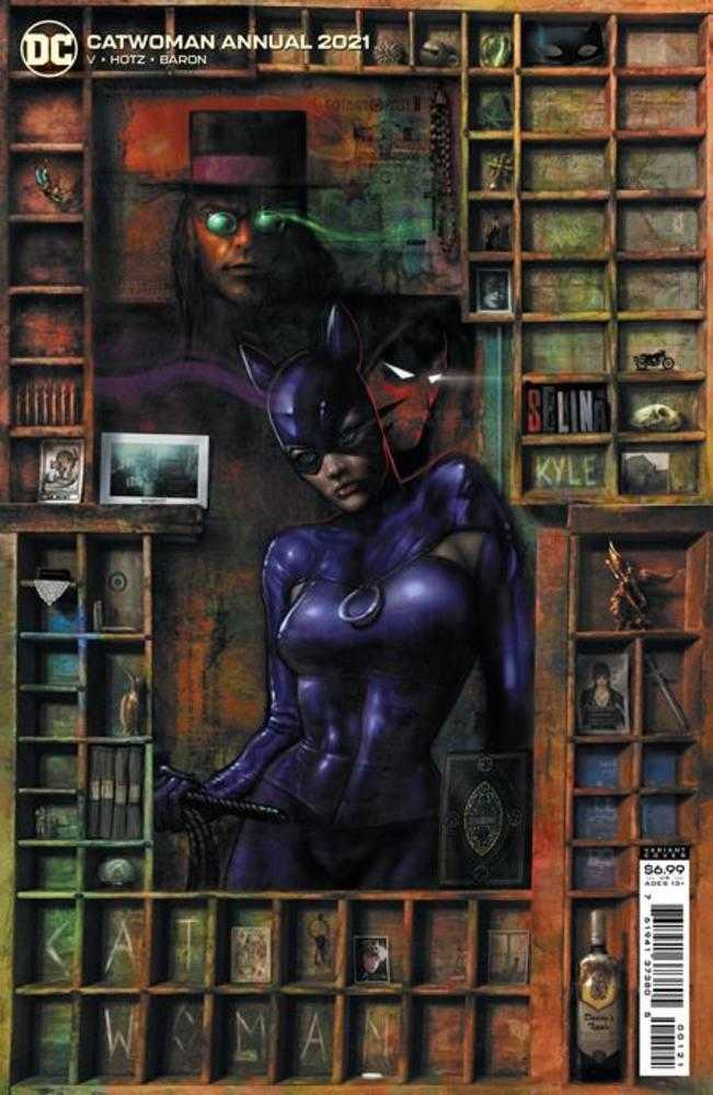 Catwoman 2021 Annual #1 Cover B Liam Sharp Card Stock Variant