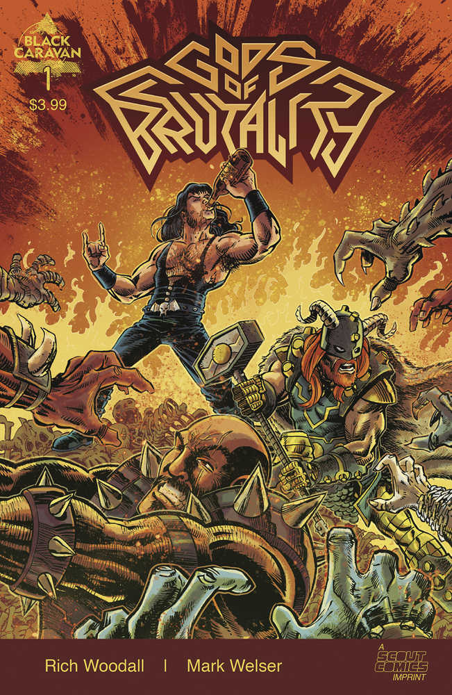 Gods Of Brutality #1 (Of 4) Cover A Welser