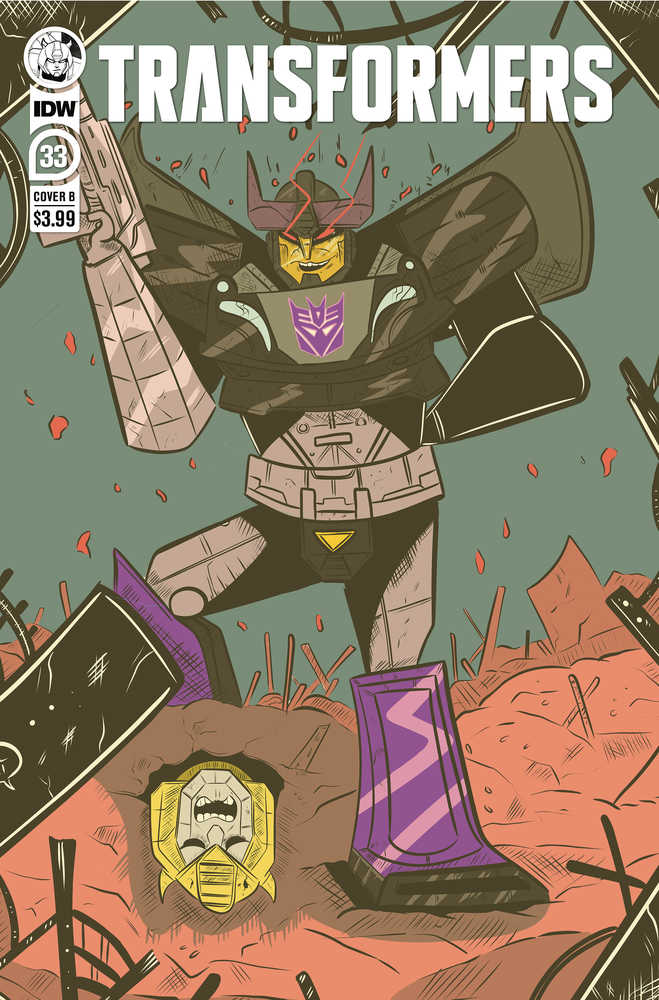 Transformers (2019) #33 Cover B Lane Lloyd