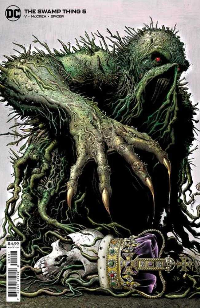 Swamp Thing (2021) #5 (Of 10) Cover B Brian Bolland Card Stock Variant <BINS>