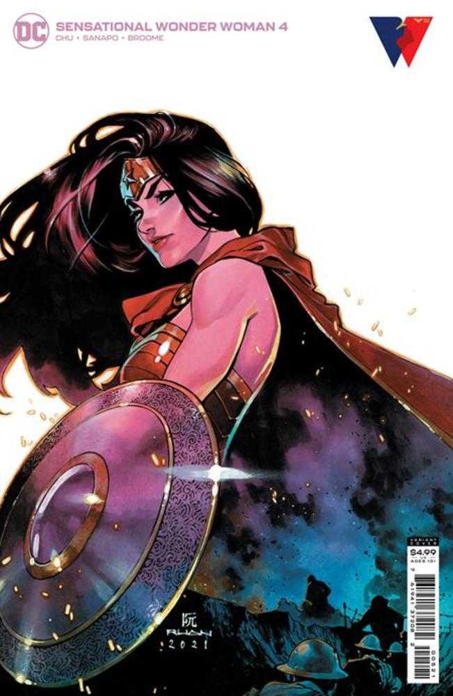 Sensational Wonder Woman #5 Cover B Dike Ruan Card Stock Variant