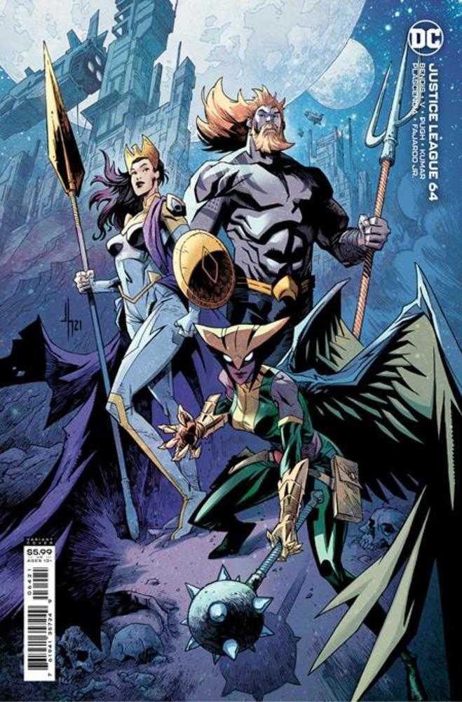 Justice League (2018) #64 Cover B Jason Howard Card Stock Variant