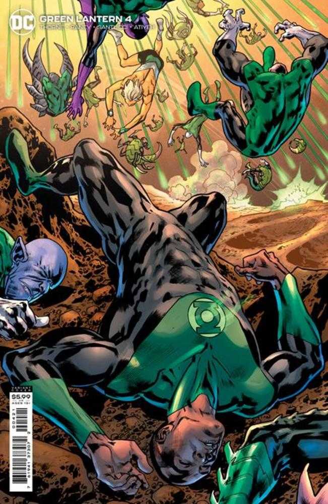 Green Lantern (2021) #4 Cover B Bryan Hitch Card Stock Variant