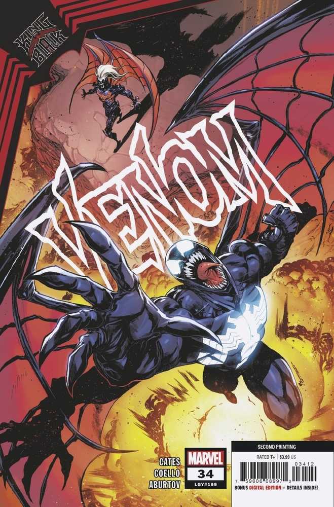 Venom (2018) #34 2nd Print Coello Variant KIB