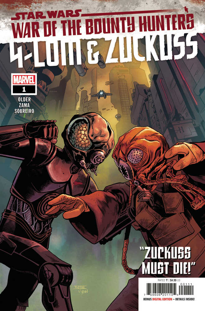 Star Wars War Bounty Hunters 4-Lom Zuckuss #1