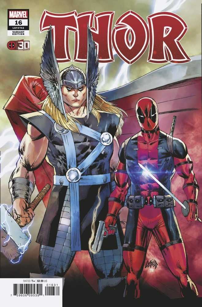 Thor (2020) #16 Liefeld Deadpool 30th Variant