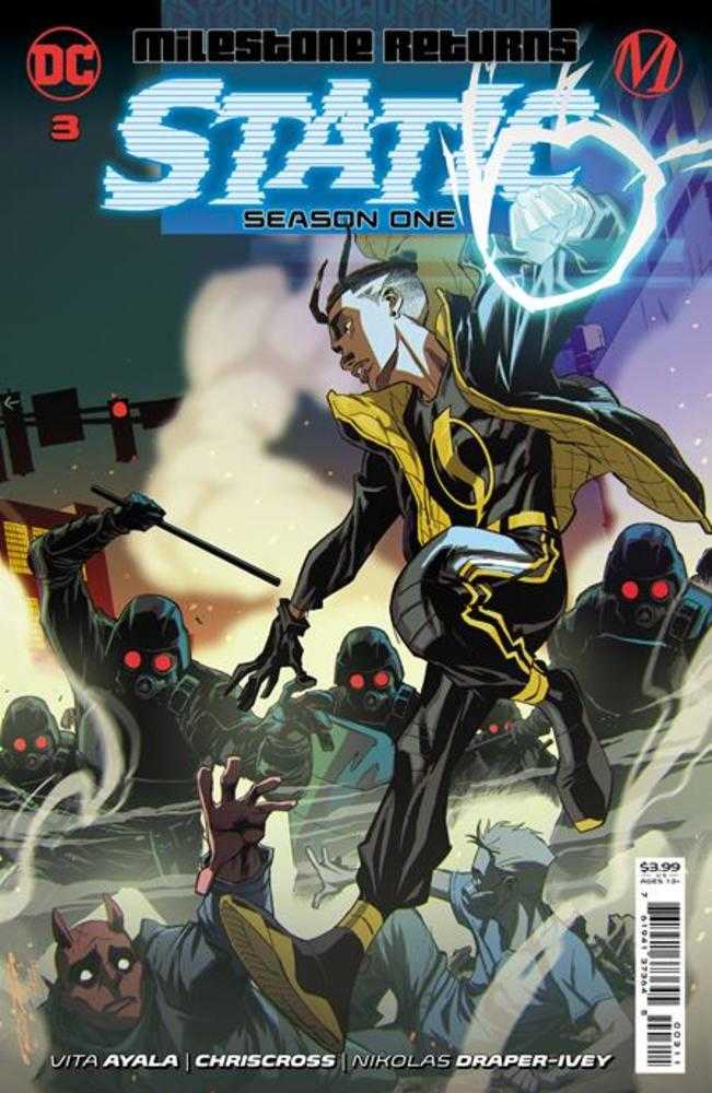 Static Season One #3 (Of 6) Cover A Khary Randolph