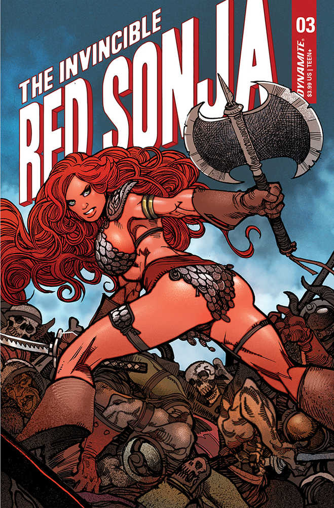 Invincible Red Sonja #3 Cover P FOC Premium Moritat