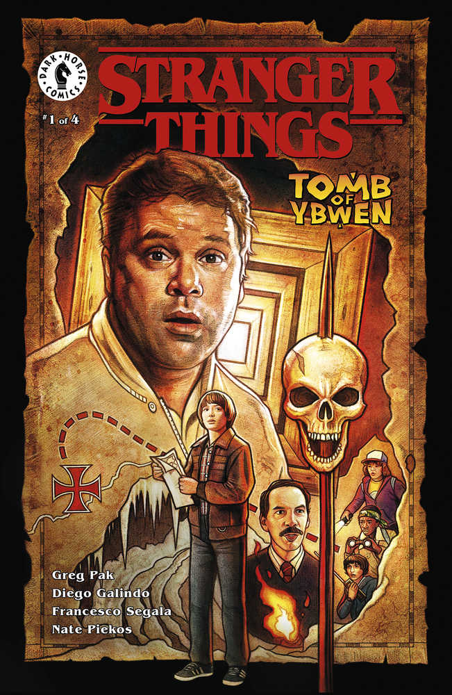 Stranger Things Tomb Of Ybwen #1 (Of 4) Cover B Lambert