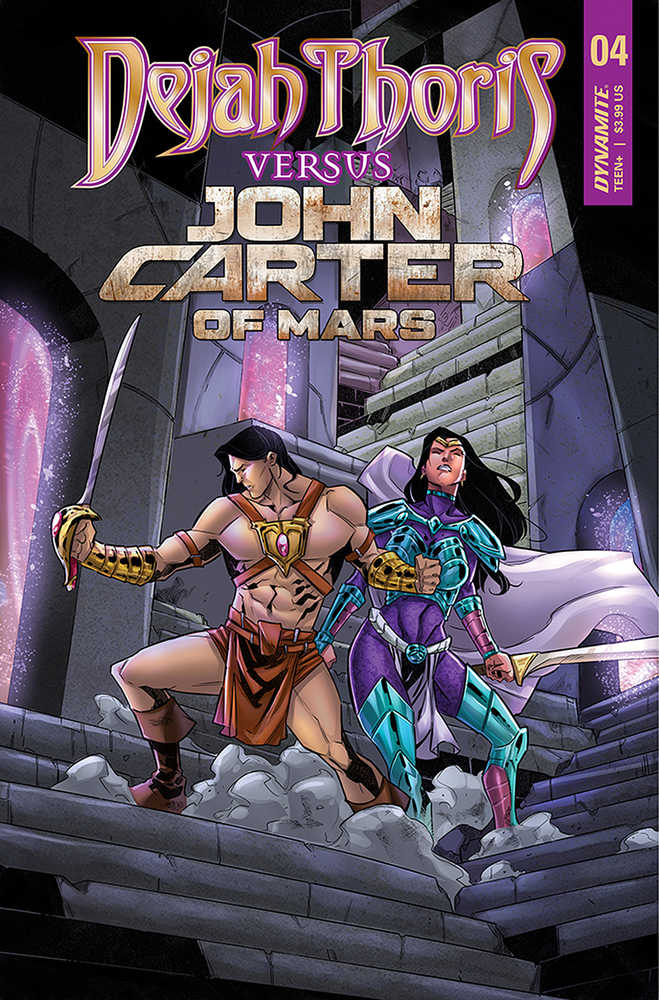 Dejah Thoris vs John Carter Of Mars #4 Cover C Miracolo