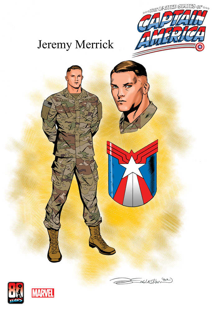 United States Captain America #5 (Of 5) Eaglesham Design Variant <BINS>