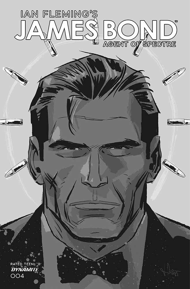 James Bond Agent Of Spectre #4 Variant (1:11) Casalanguida Black & White FOC Edition <BINS>