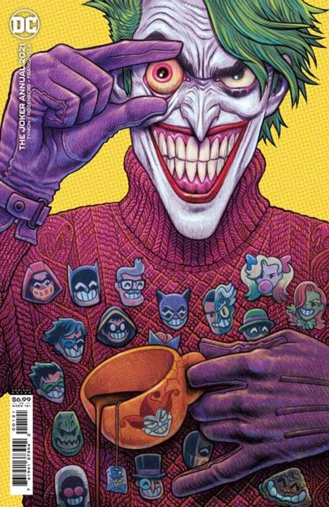 Joker 2021 Annual #1 (One Shot) Cover B Dan Hipp Card Stock Variant <BINS>