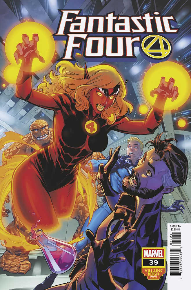 Fantastic Four (2018) #39 Gomez Devils Reign Villain Variant