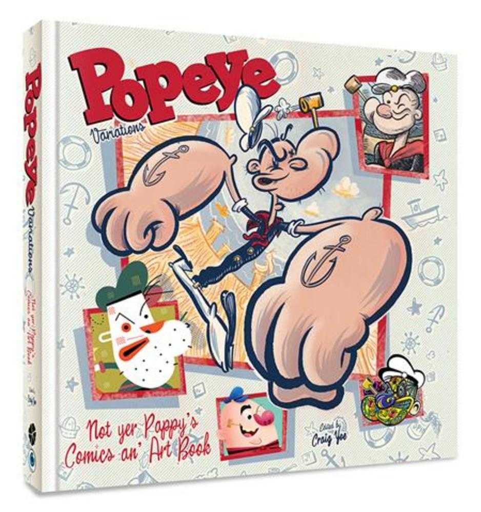 Popeye Variations Hardcover Not Yer Pappys Comics An Art Book