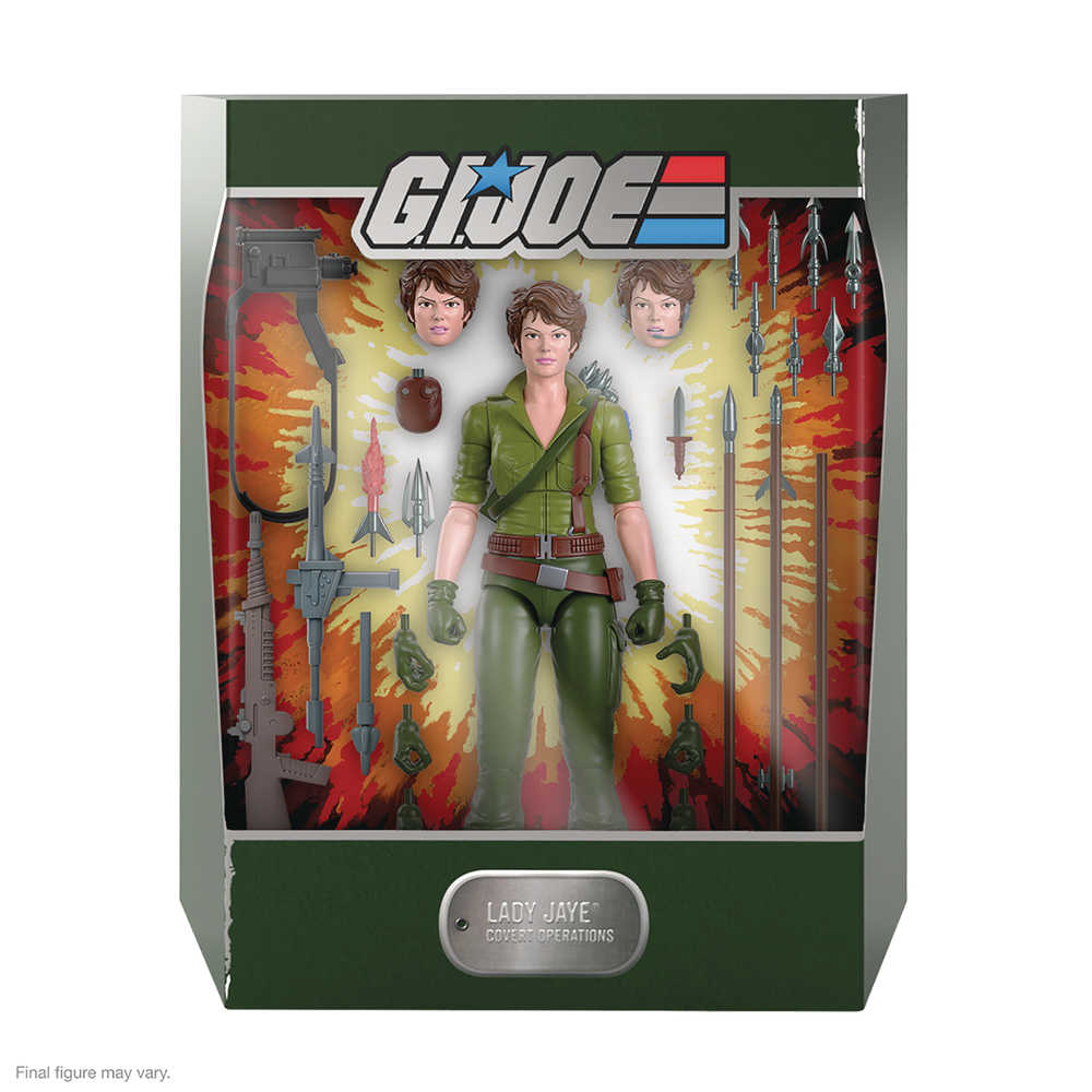 G.I. Joe Ultimates Real American Hero Wv2 Lady Jaye Action Figure