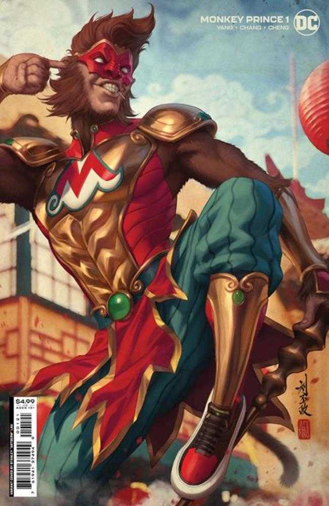 Monkey Prince #1 (Of 12) Cover B Stanley Artgerm Lau Card Stock Variant <BINS>