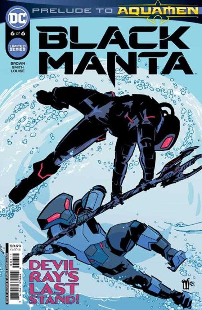 Black Manta #6 (Of 6) Cover A Valentine De Landro <BINS> <YS15>