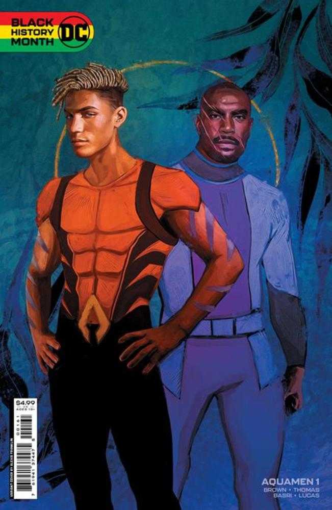 Aquamen #1 Cover D Alexis Franklin Black History Month Card Stock Variant <BINS>