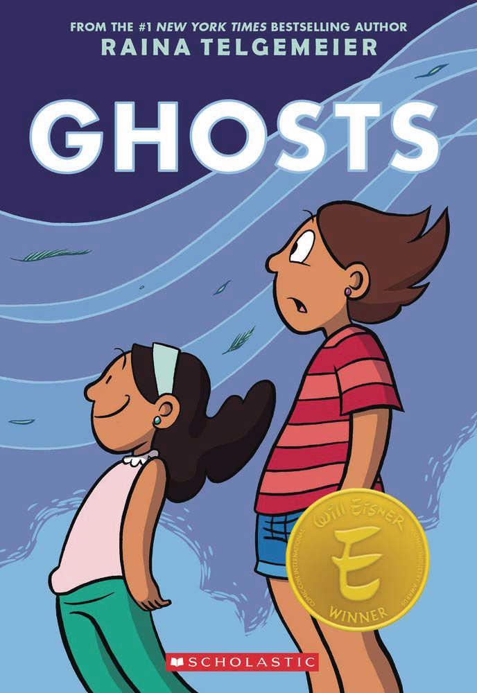 Raina Telgemeier Ghosts Graphic Novel New Printing