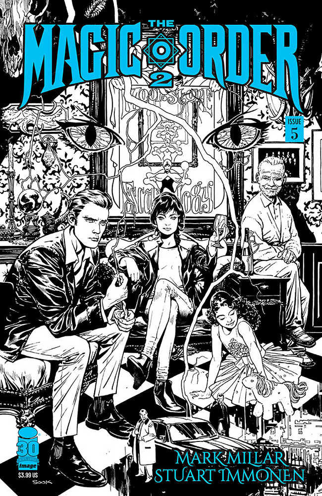 Magic Order 2 #5 (Of 6) Cover D Sook Black & White (Mature)