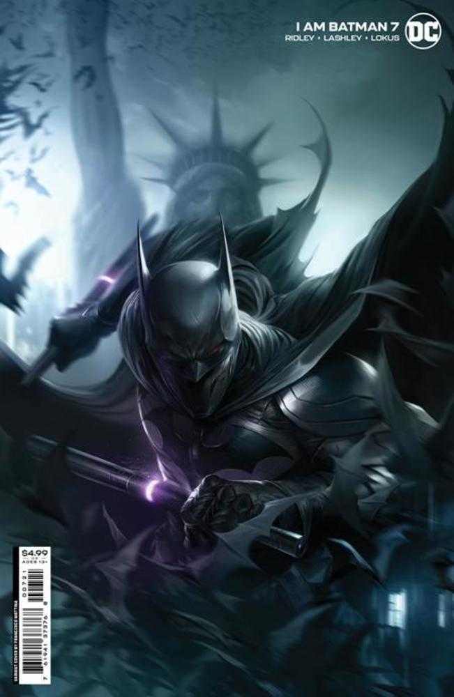 I Am Batman #7 Cover B Francesco Mattina Card Stock Variant