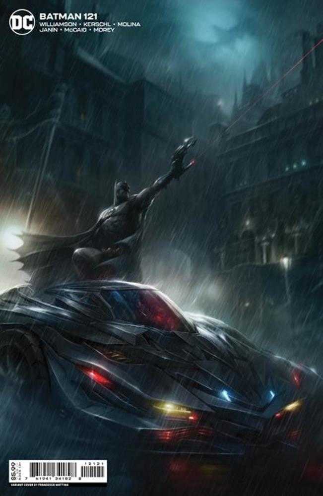 Batman (2016) #121 Cover B Francesco Mattina Card Stock Variant