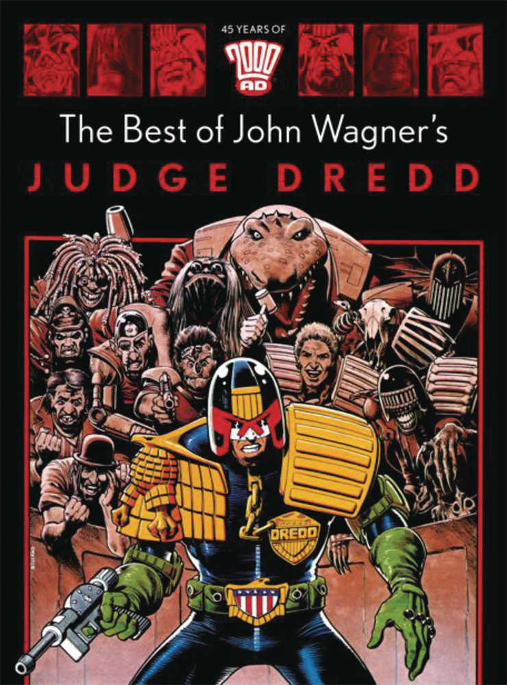 Best Of John Wagners Judge Dredd Hardcover