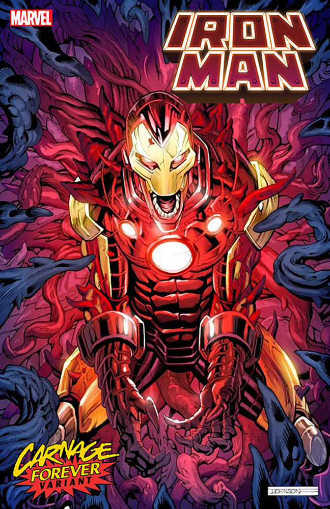 Iron Man (2020) #18 Jeff Johnson Carnage Forever Variant