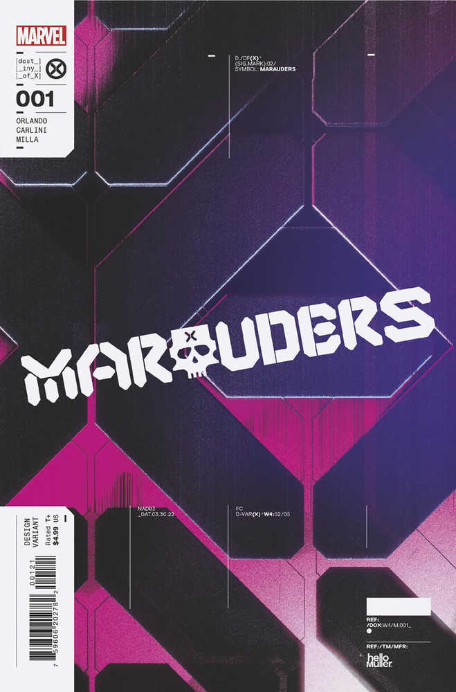 Marauders (2022) #1 Muller Design (1:10) Variant