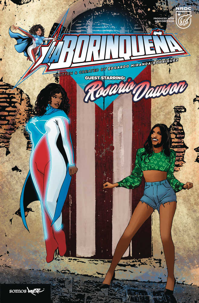 La Borinquena Starring Rosario Dawson Cover B Sienkiewicz