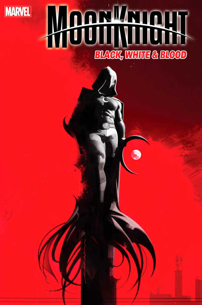 Moon Knight Black White Blood #1 (Of 4) Dekal Variant