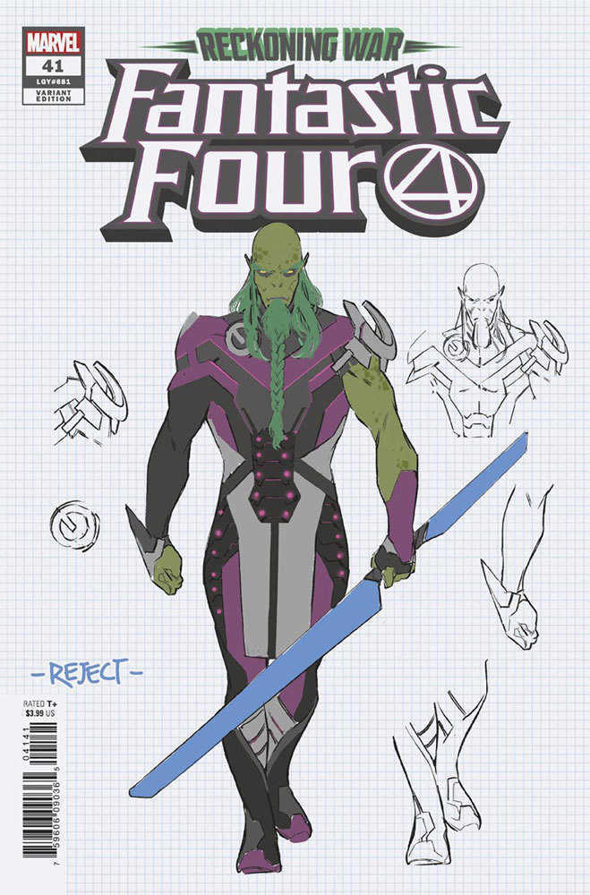 Fantastic Four (2018) #41 Silva Concept Art (1:10) Variant