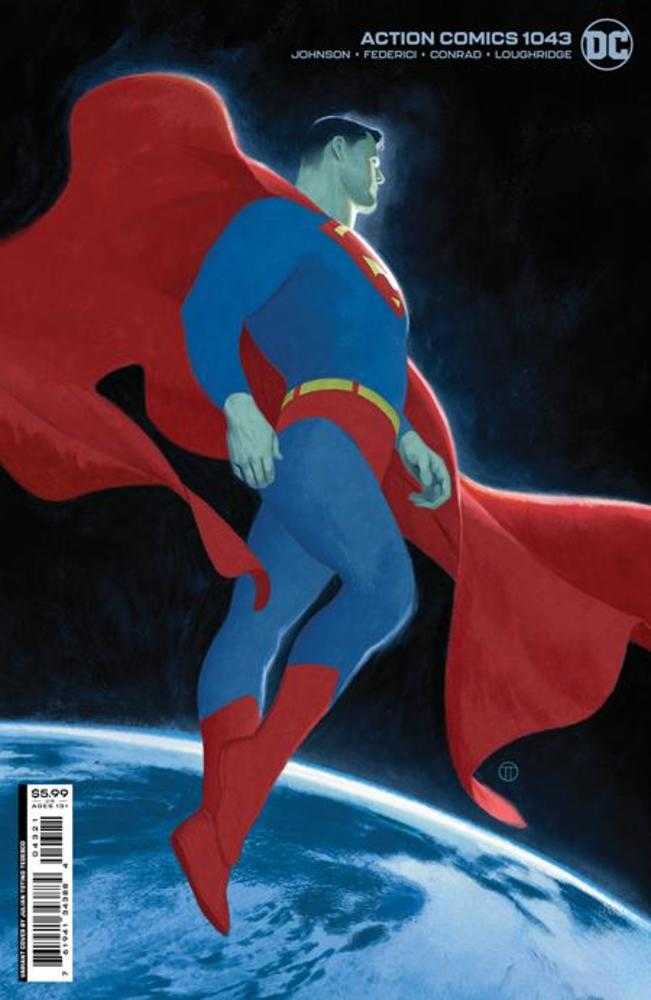 Action Comics #1043 Cover B Julian Totino Tedesco Card Stock Variant <BINS>